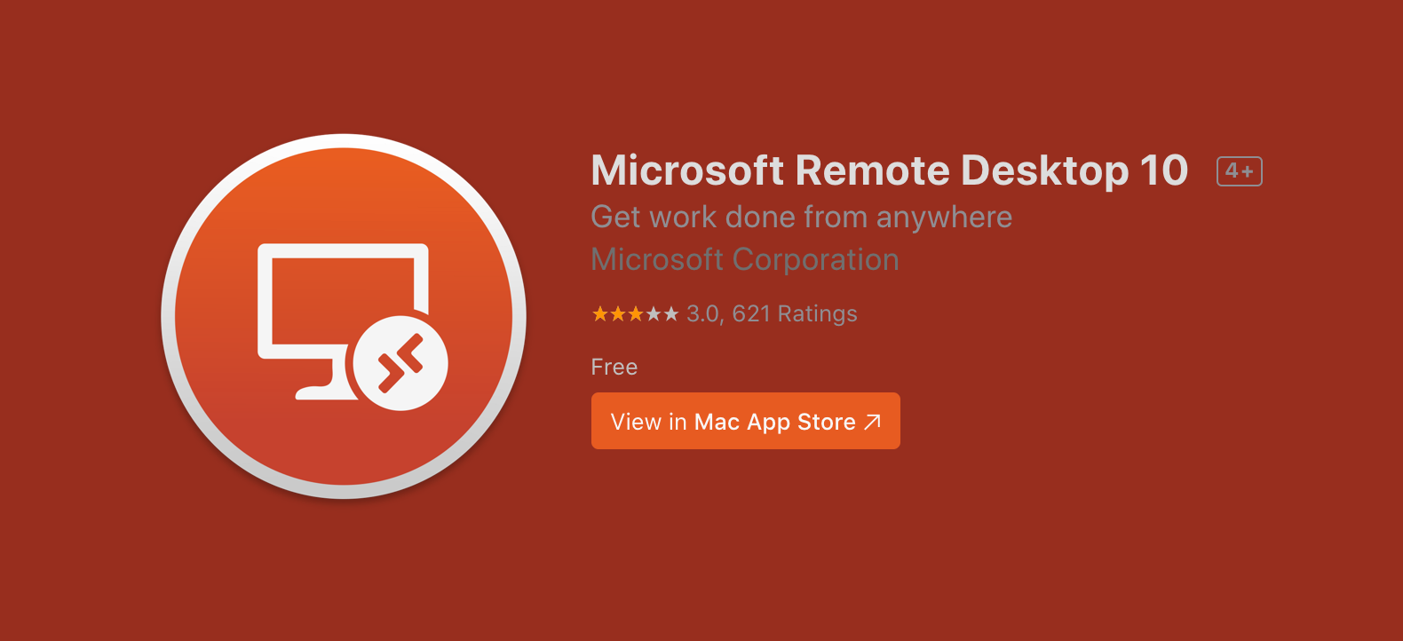 Microsoft Remote Desktop